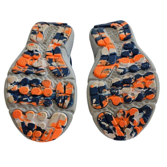 Under Armour Boys Shoes, Blue & Orange, Youth Size 2.5, Excellent Used Condition - Picture 10 of 16